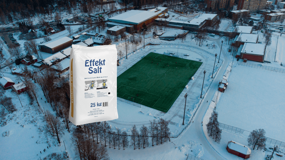 Vintersalt till konstgräsplan