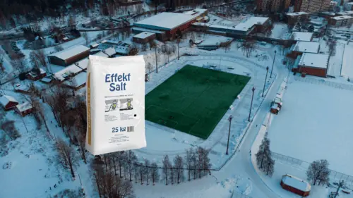 Vintersalt till konstgräsplan