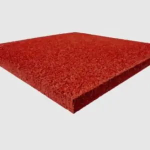 GJ Fallskyddsgummi, EPDM toppgummi röd