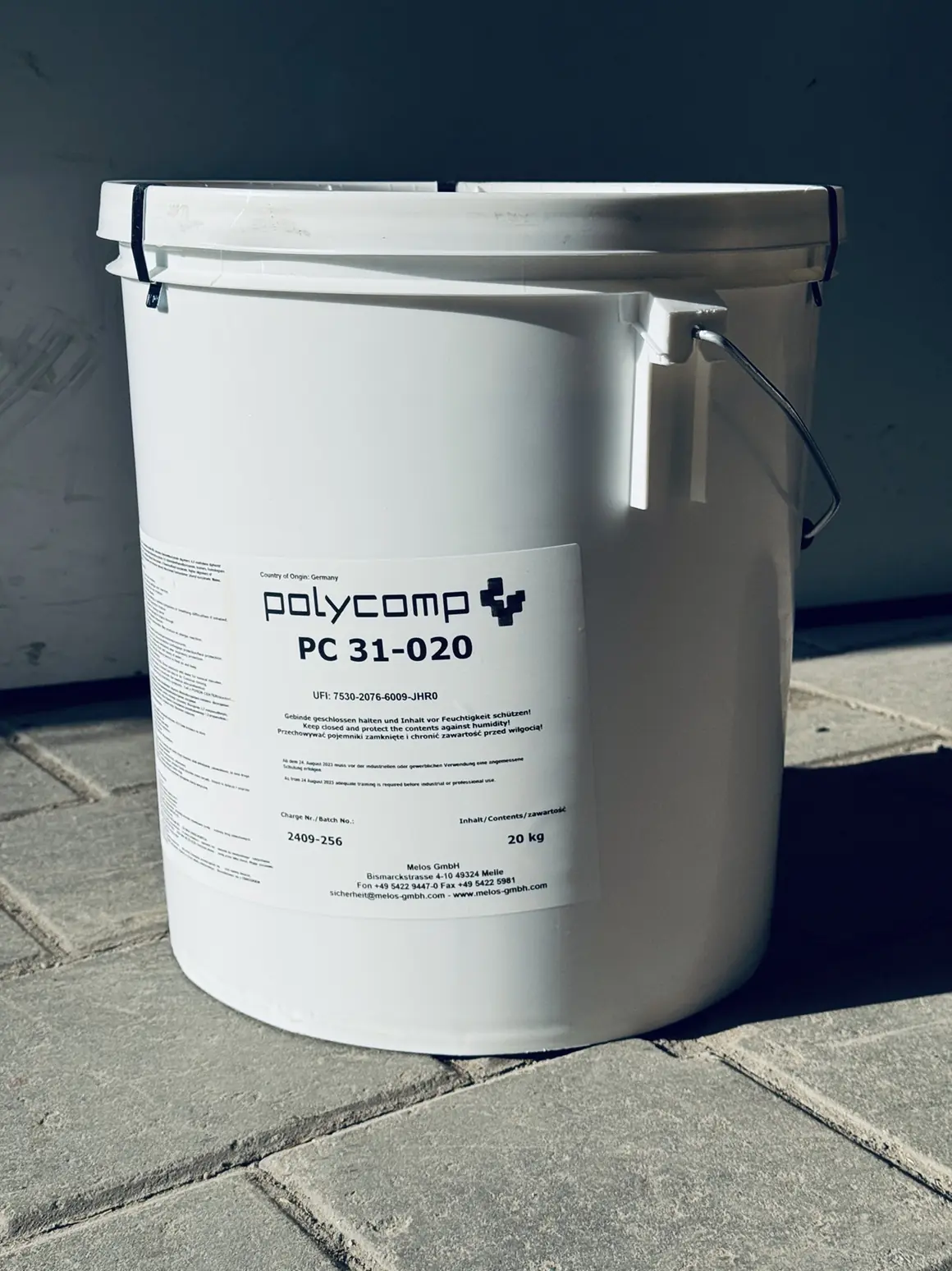 PC 31-020, Bindemedel för gummi, 20kg hink