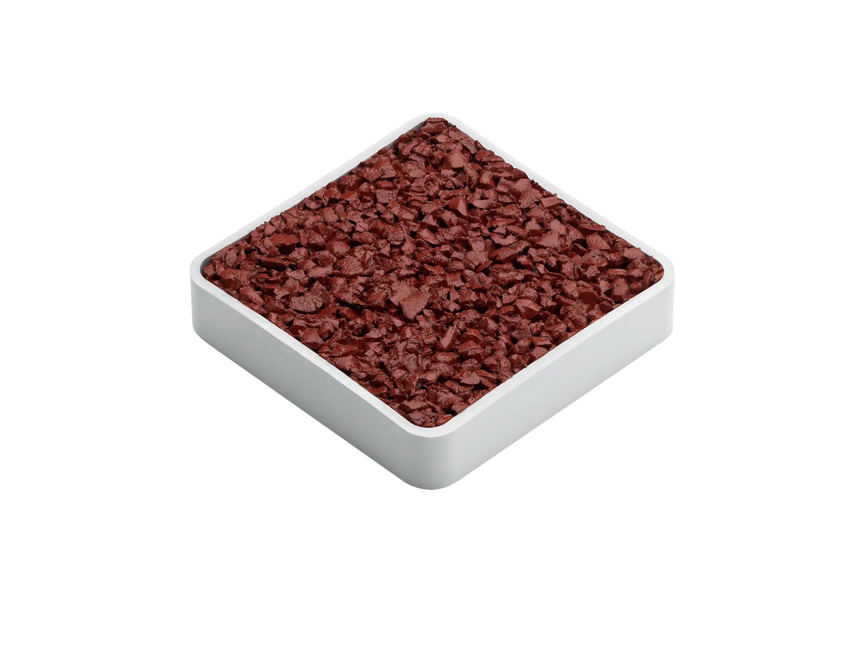 Röd, EPDM, fallskyddsgummi, RAL 3016