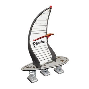 Windsurfer fjädergunga, lekutrustning