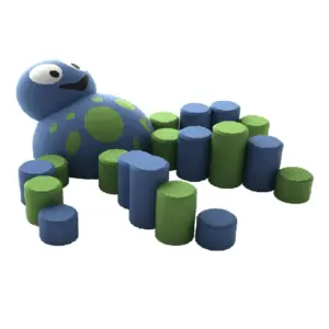 3D-gummidjur - Mini bläckfisk