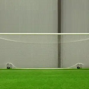 Fotbollsmål 11 mot 11 vitt för fotbollsplan