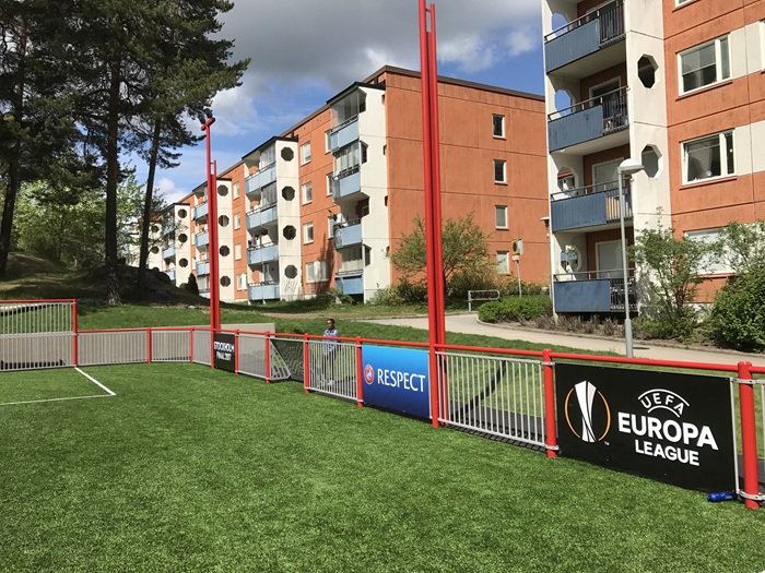 Multiarena, husby med konstgräs
