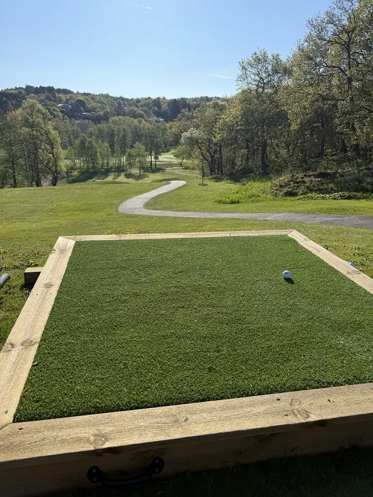 Utslagsmatta,Tee matta av konstgräs golf
